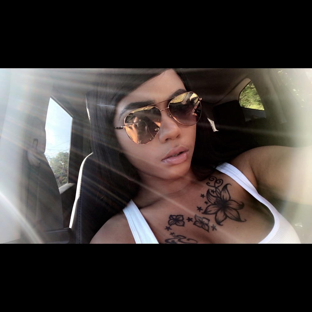 aviator sunglasses.
